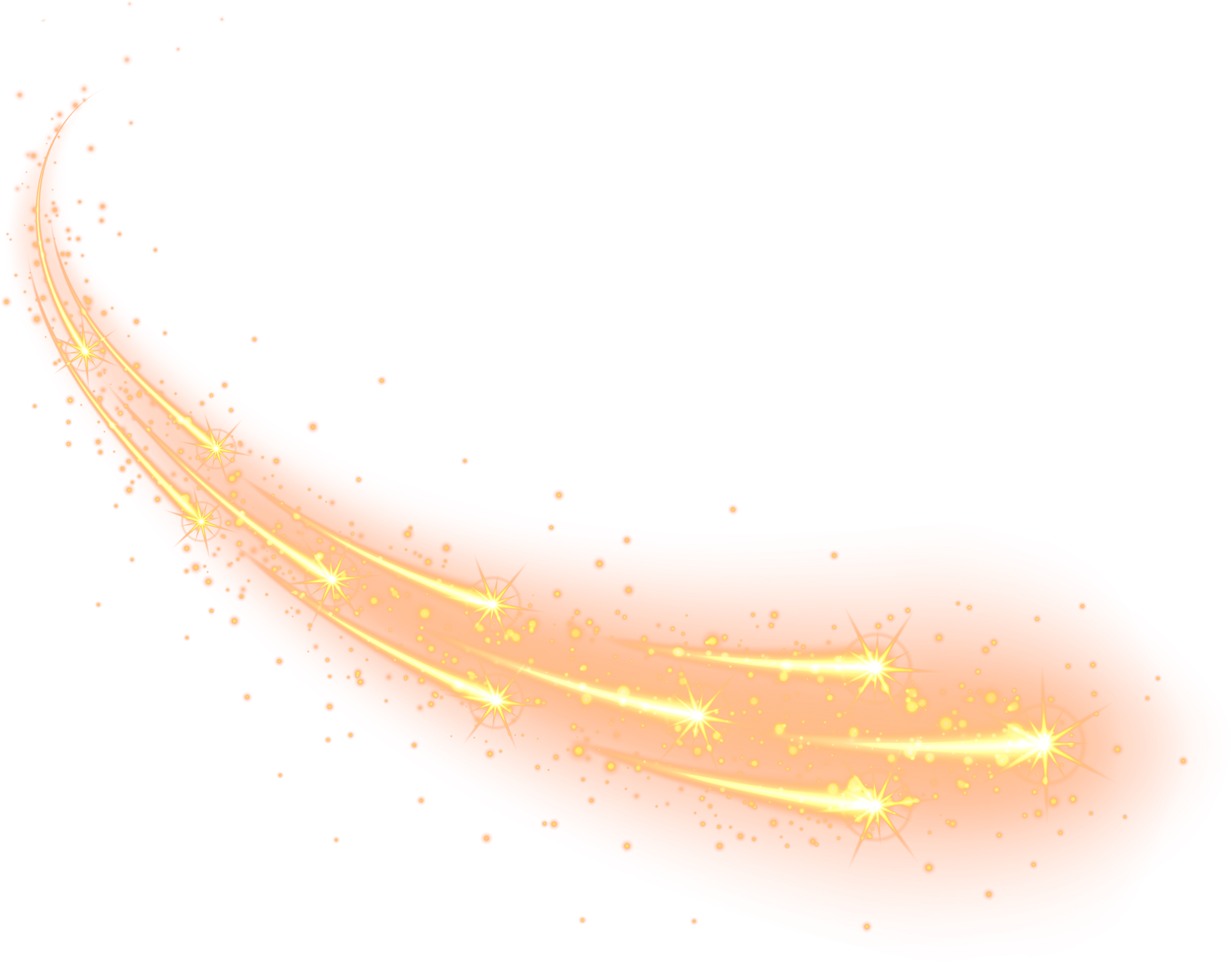 Shooting Stars Overlay